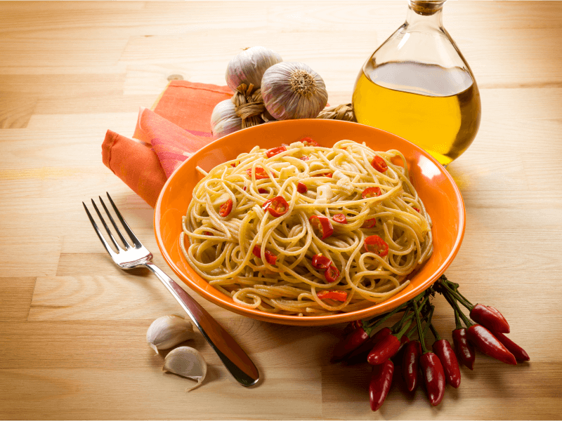 Spaghetti al olio - Premier